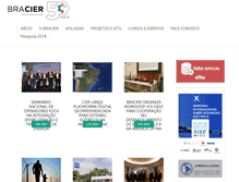 Tablet Screenshot of bracier.org.br